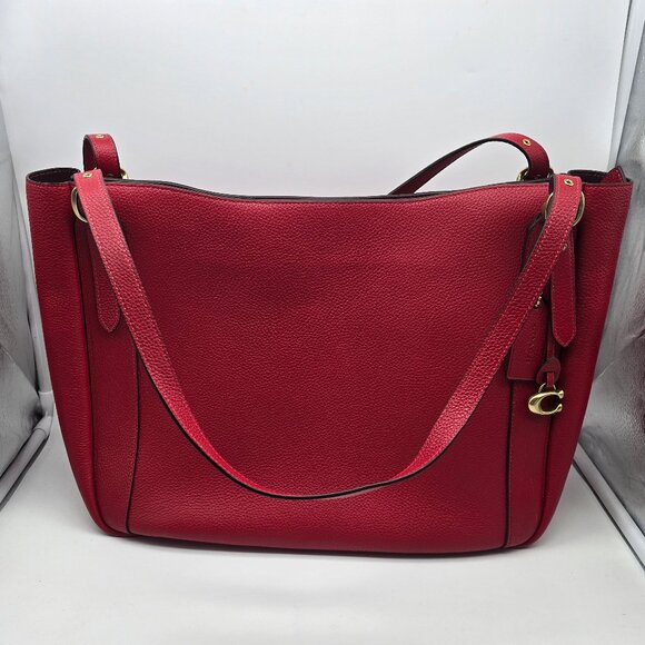 Coach Alana Tote C8353 Candy Apple - Picture 1 of 8